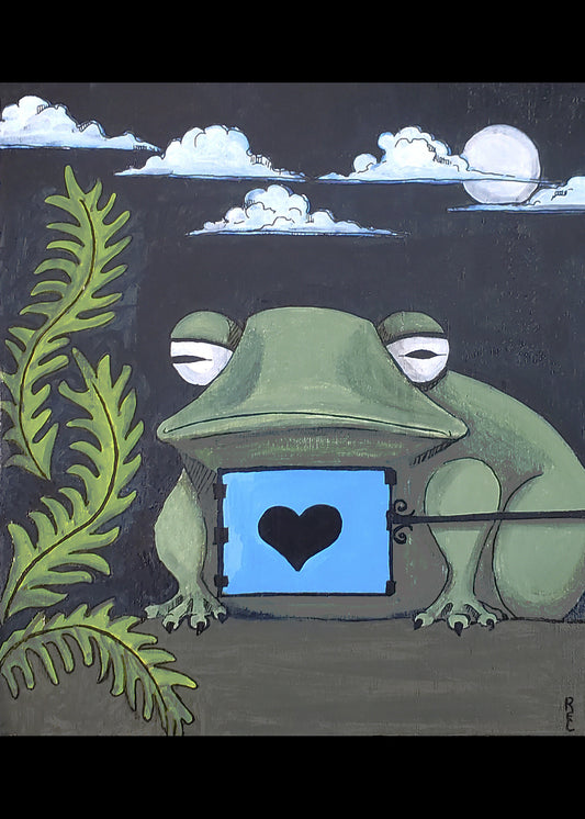 Black Hearted Toad